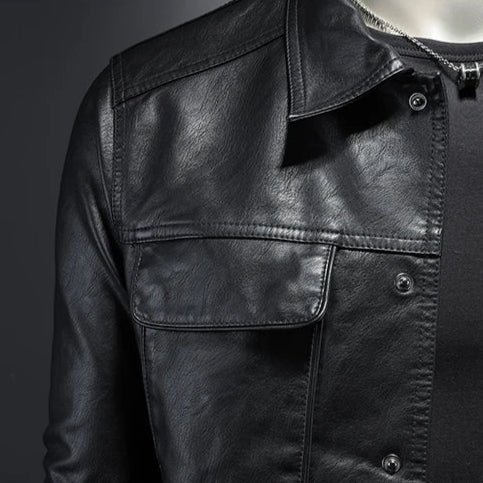 Micheal – Rider Leather Jacket with Rugged Charm