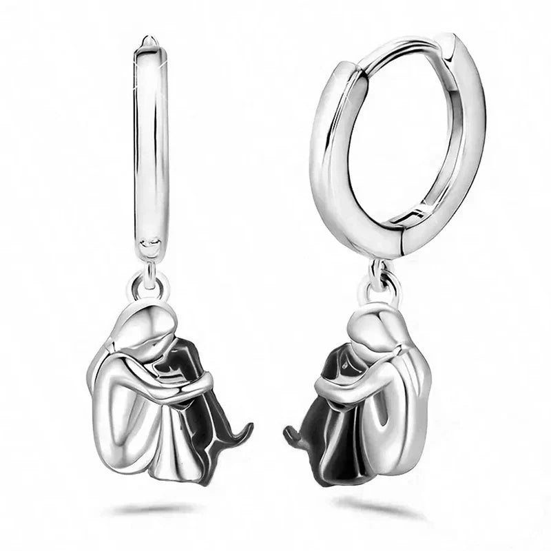 Sky - Earrings with Dog Charm