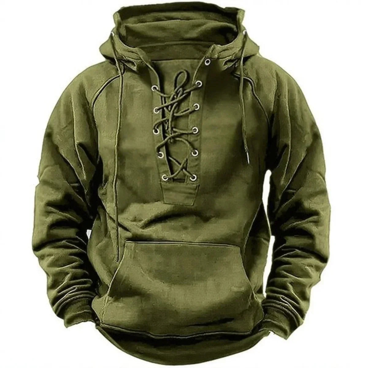 Jack – Retro Lace Up Outdoor Hoodie