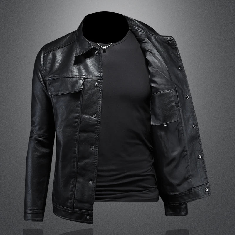 Micheal – Rider Leather Jacket with Rugged Charm