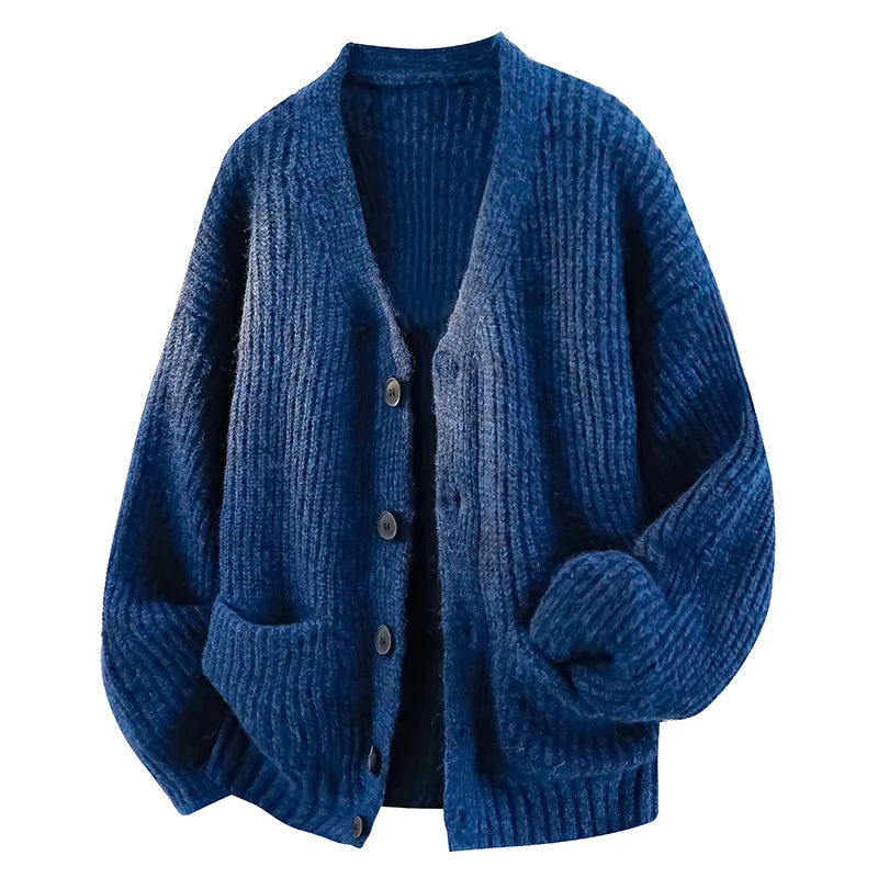 Wesley - Oversized V-Neck Cardigan