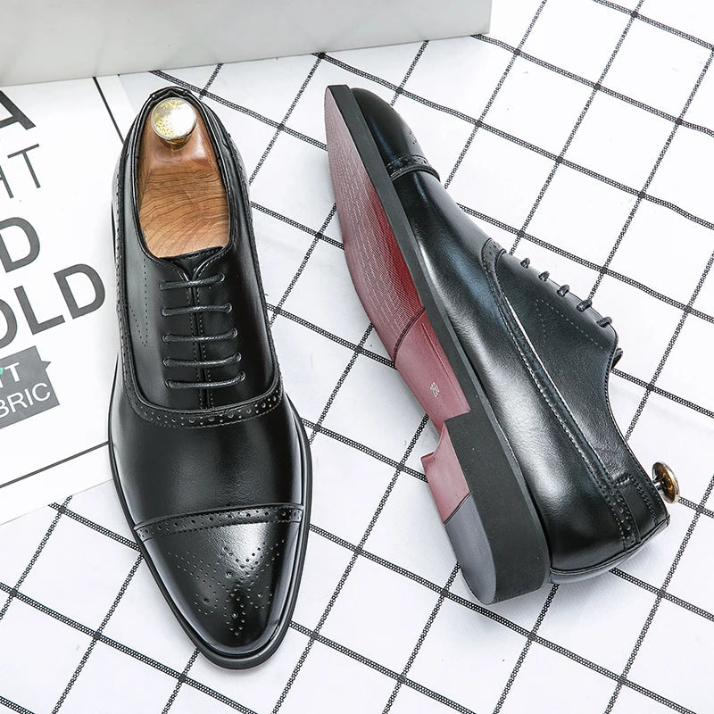 Chase - Oxford Royal Brogue Shoes