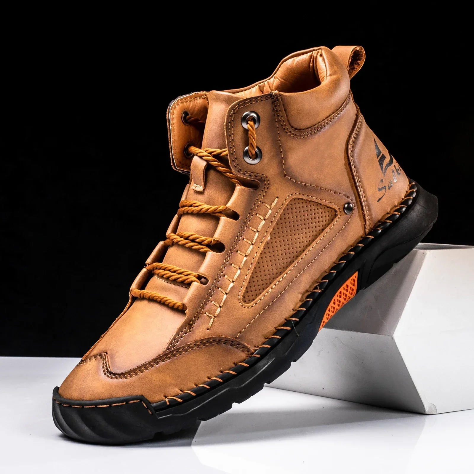 James – Premium Leather High Top Shoes
