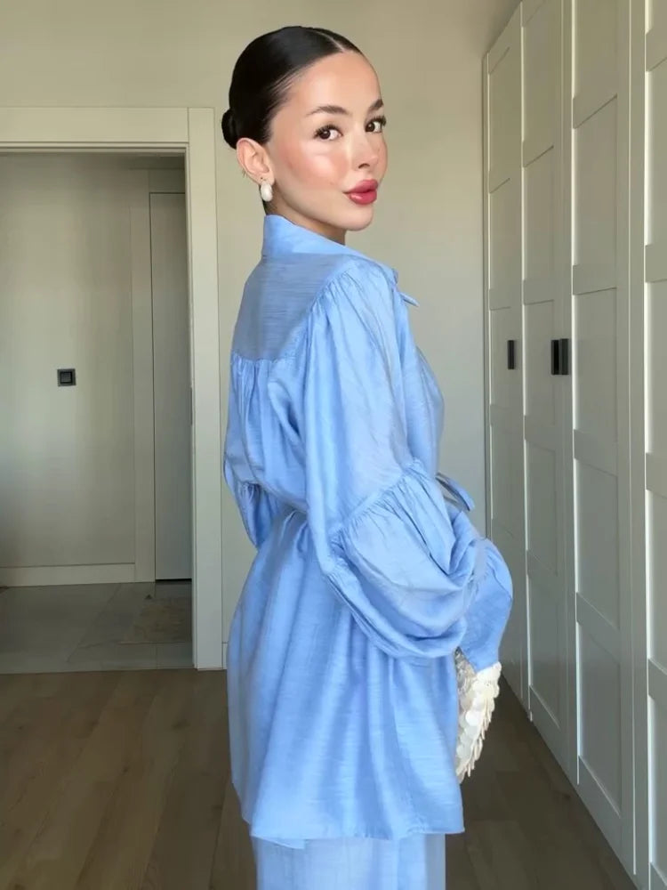 Jalene – Linen Two-Piece Set