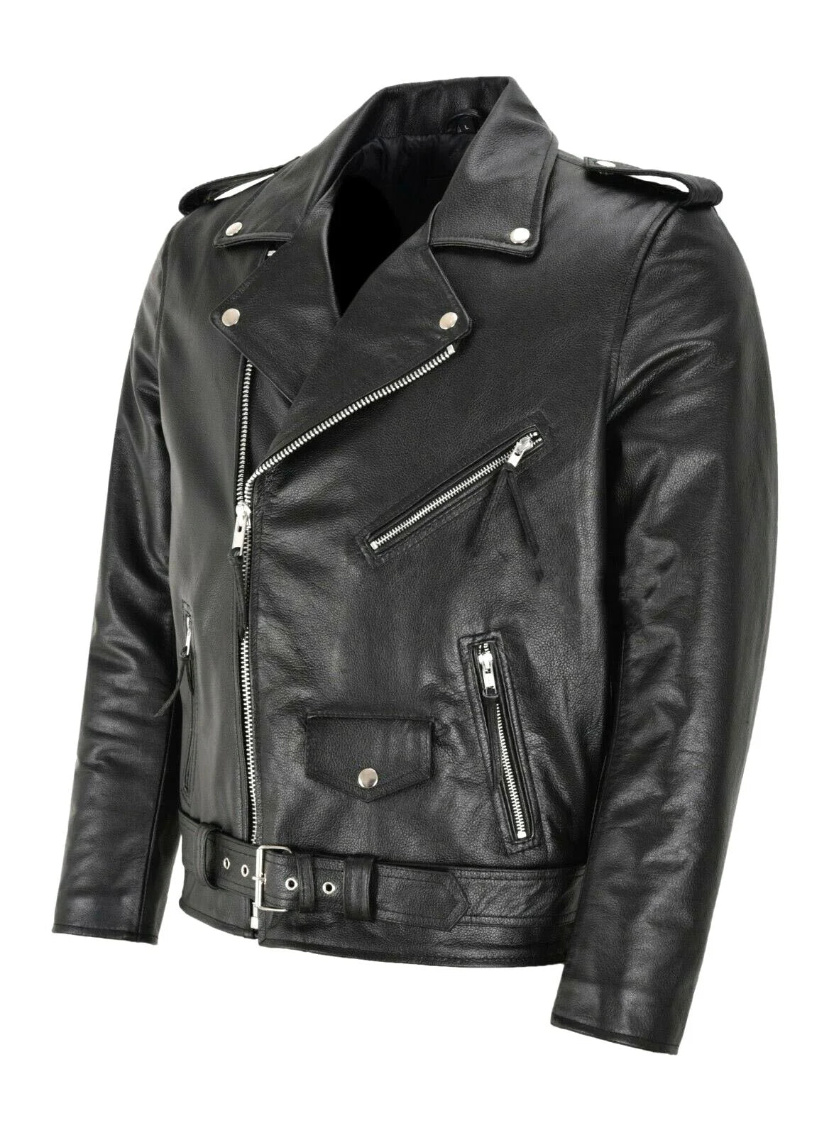 Andrei – Timeless Leather Bomber Jacket