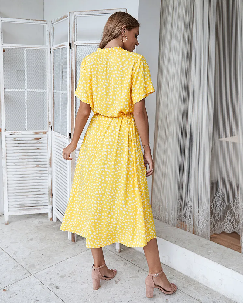 Lena - Shirt-style summer dress