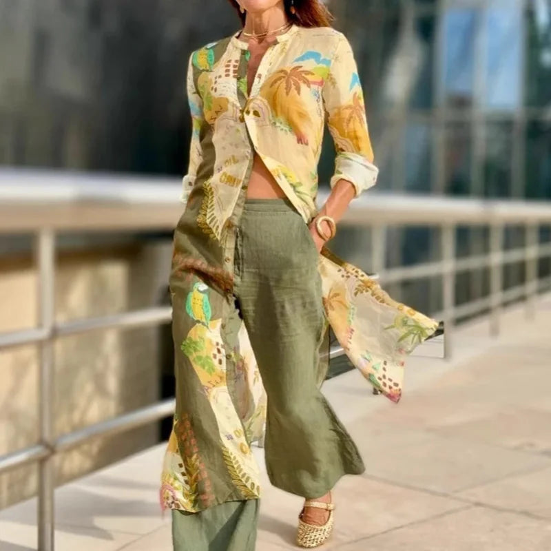 Lassy – Linen Co-ord Set for Effortless Summer Elegance