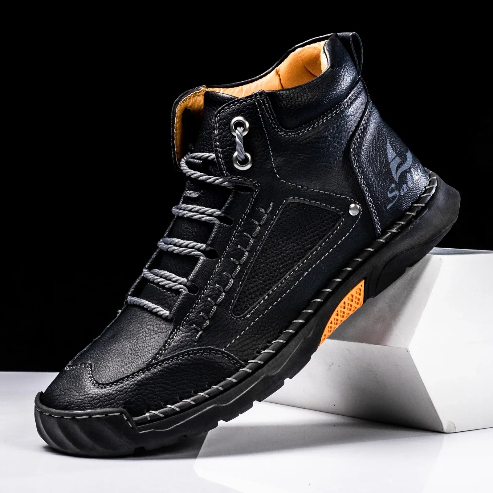 James – Premium Leather High Top Shoes