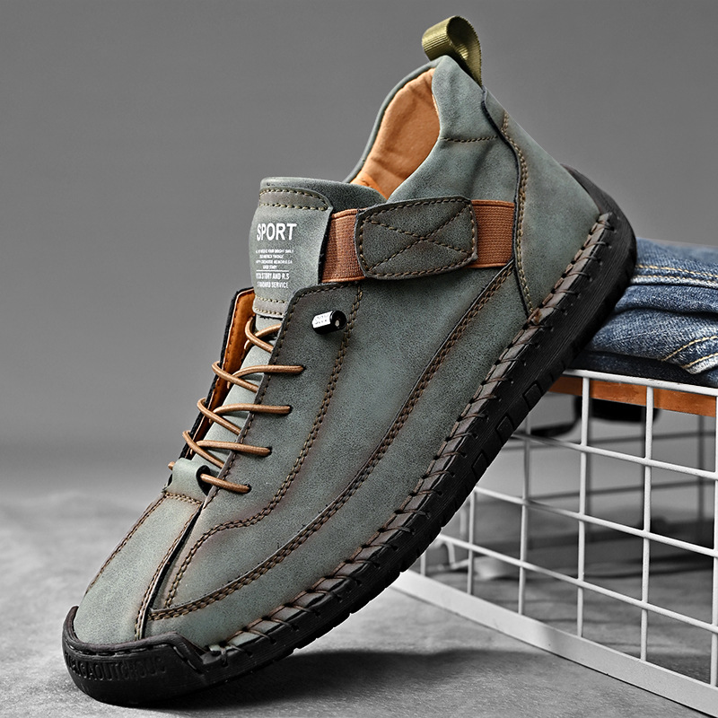 Wyatt - Hawthorne Leather Sneakers