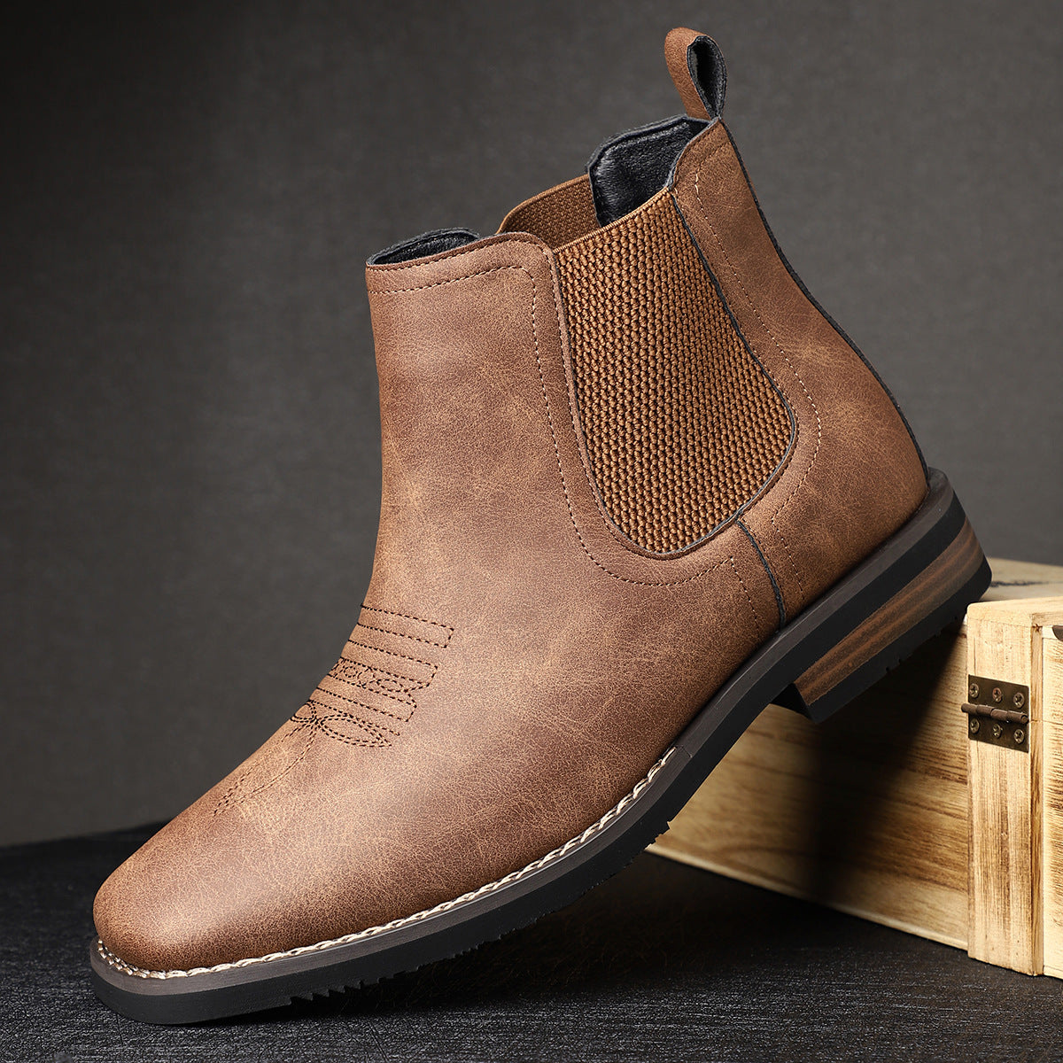 Xian – Timeless Leather Chelsea Boots