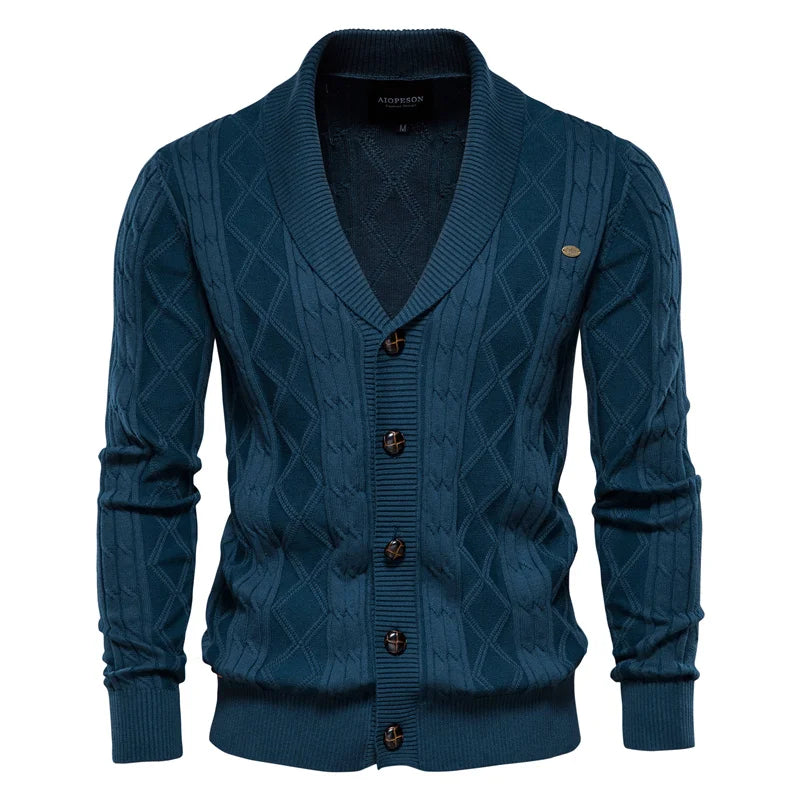Patrick – Men’s Button-Up Cardigan