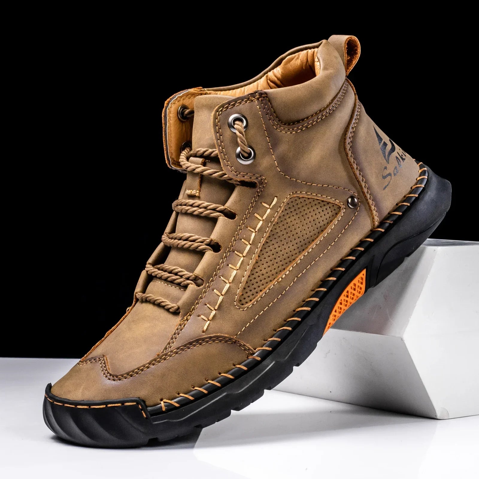 James – Premium Leather High Top Shoes