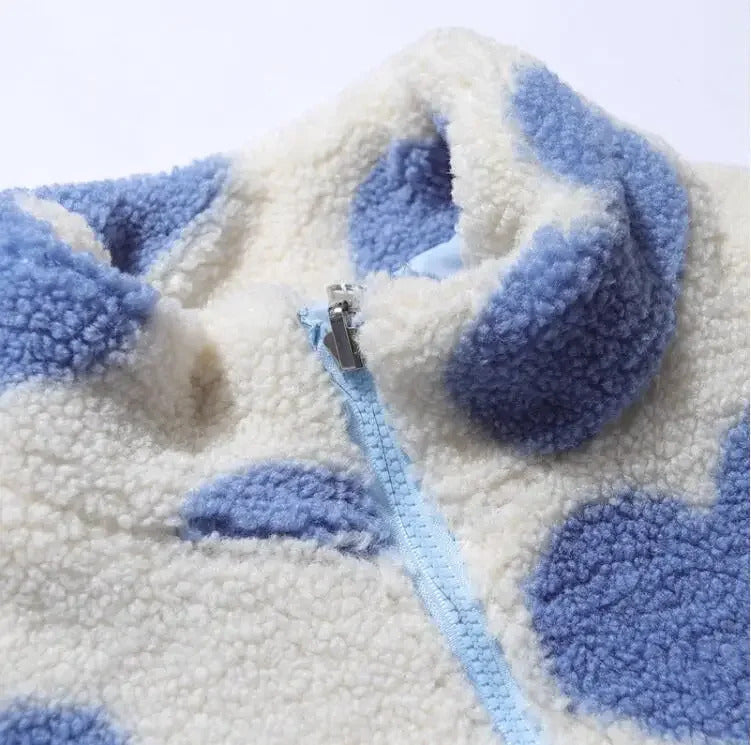 Daisy – Reversible Heart-Pattern Jacket