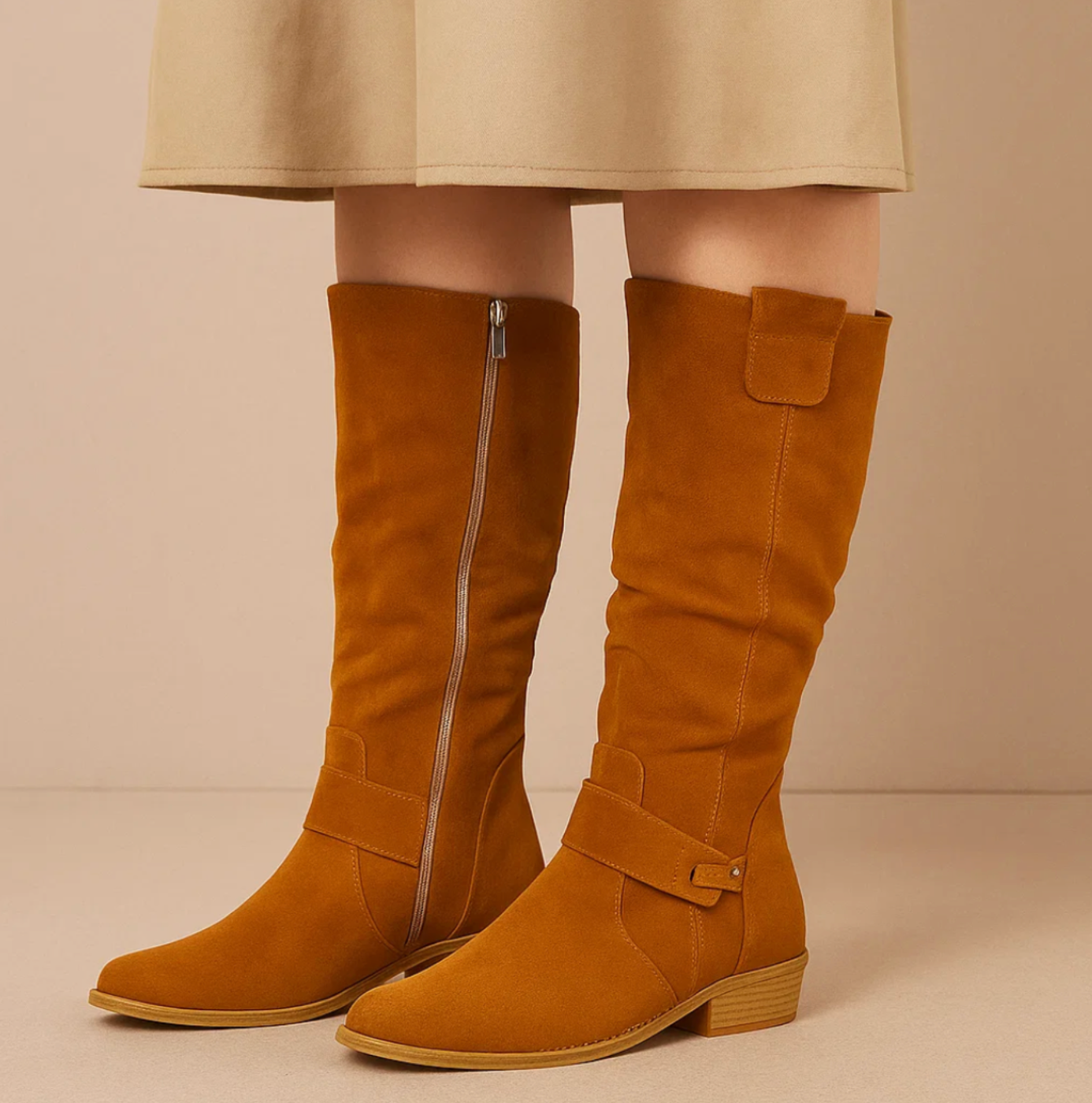 Brynn – Elegant Suede Boots for Every Occasion