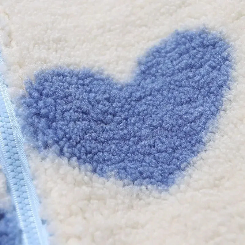 Daisy – Reversible Heart-Pattern Jacket