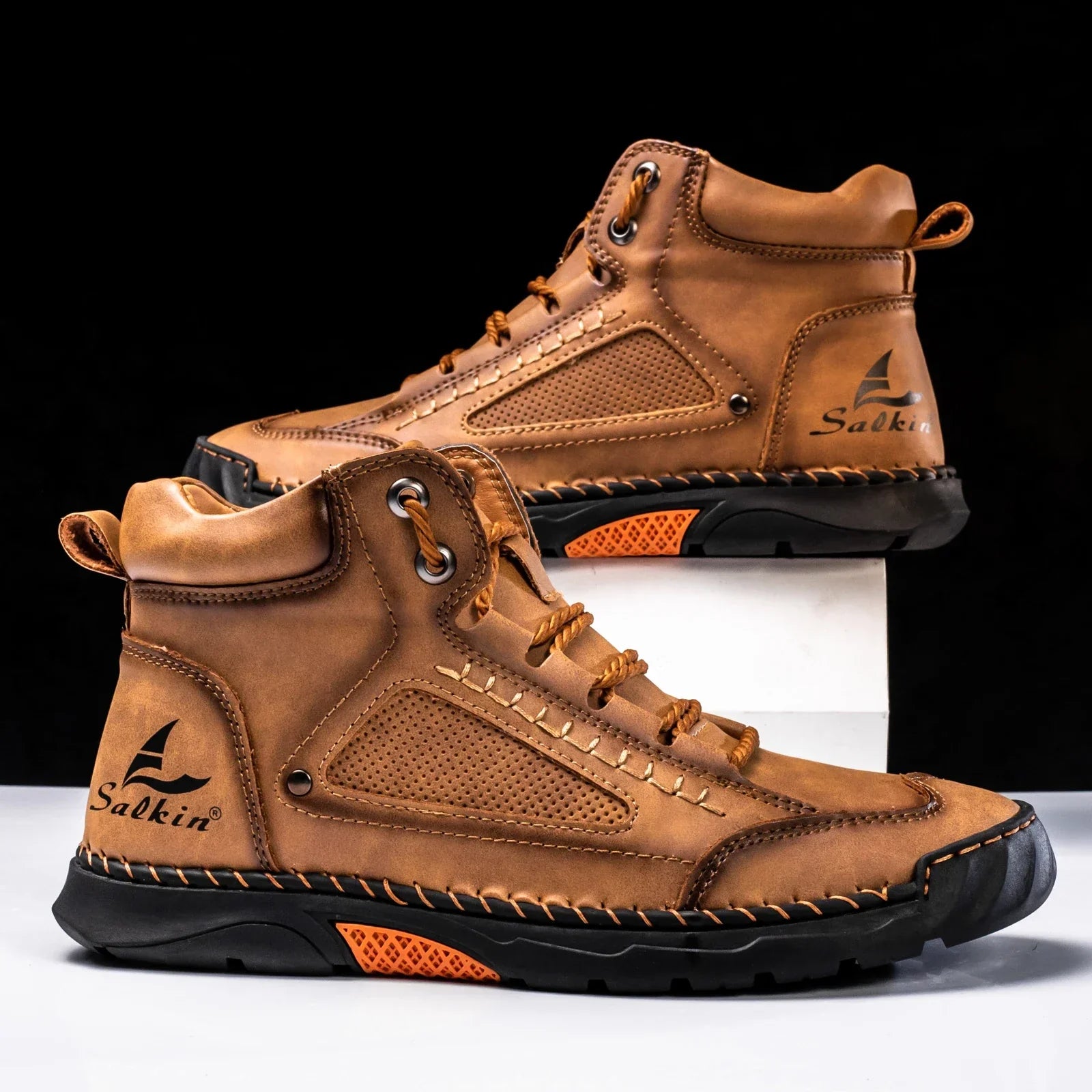 James – Premium Leather High Top Shoes