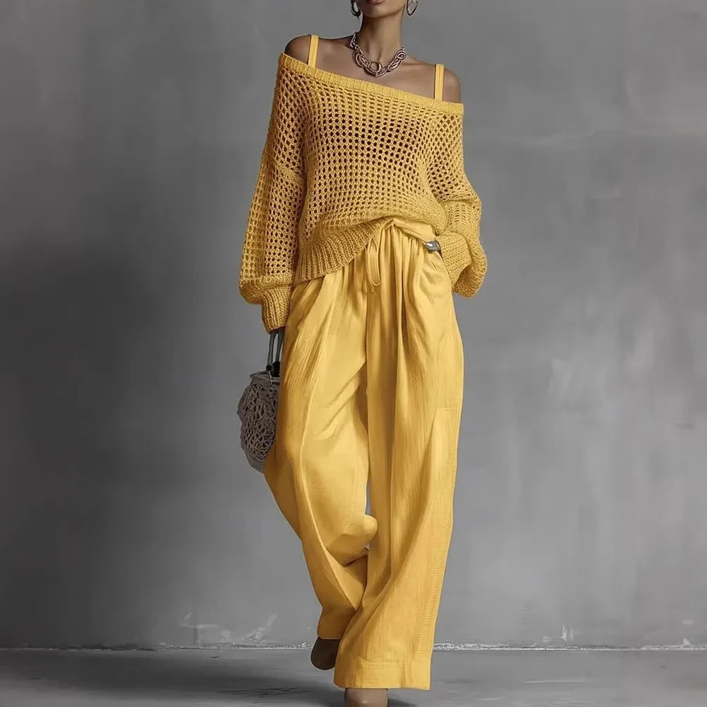 Cleo - Effortless Off-Shoulder Two-Piece