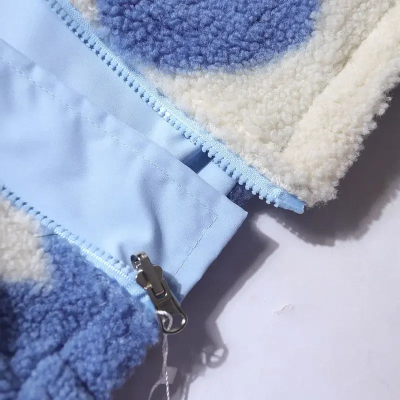 Daisy – Reversible Heart-Pattern Jacket