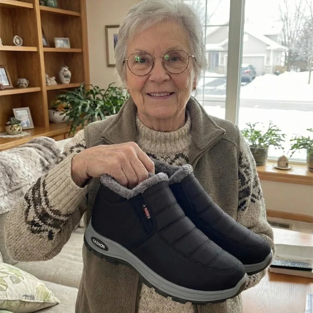 Brooklyn - Quilted Waterproof Slip-On Ankle Boots