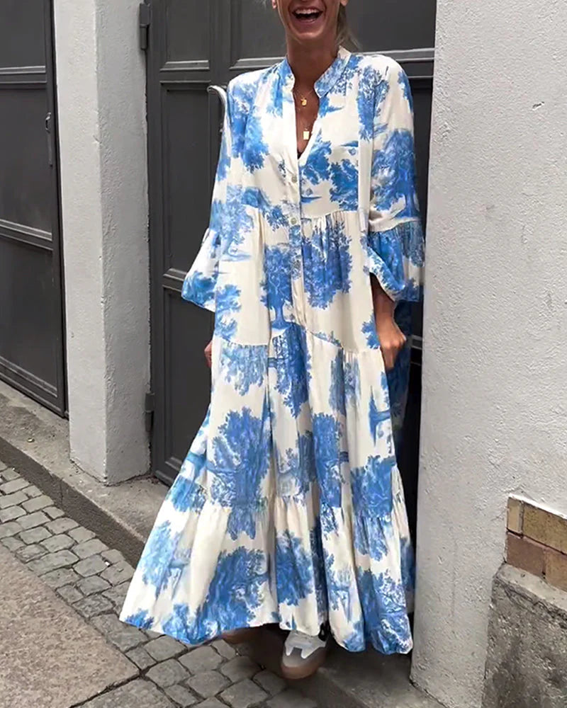 Lena - Elegant dress with a flowing cut