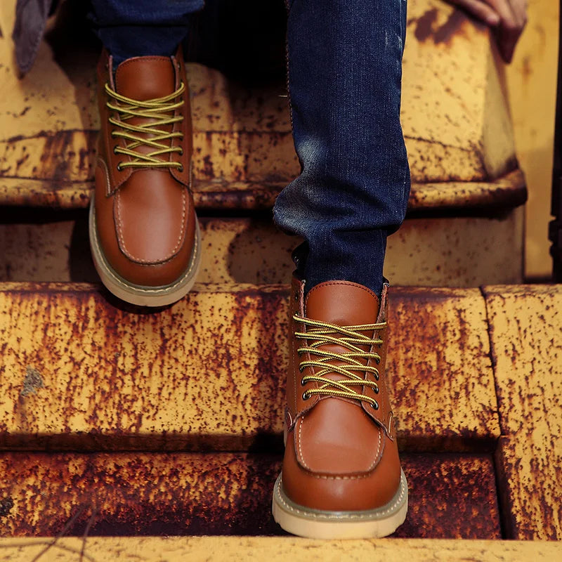 Miller – Retro Genuine Leather Boots