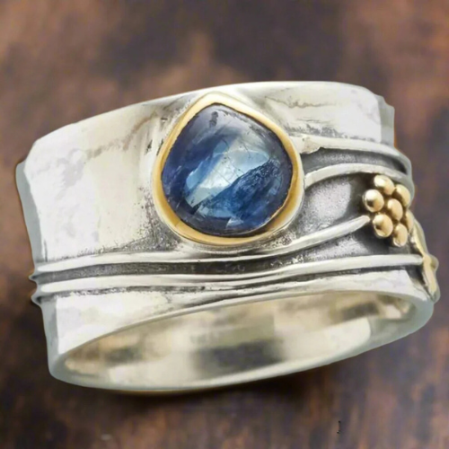 Brea- Bohemian Gemstone Meditation Ring