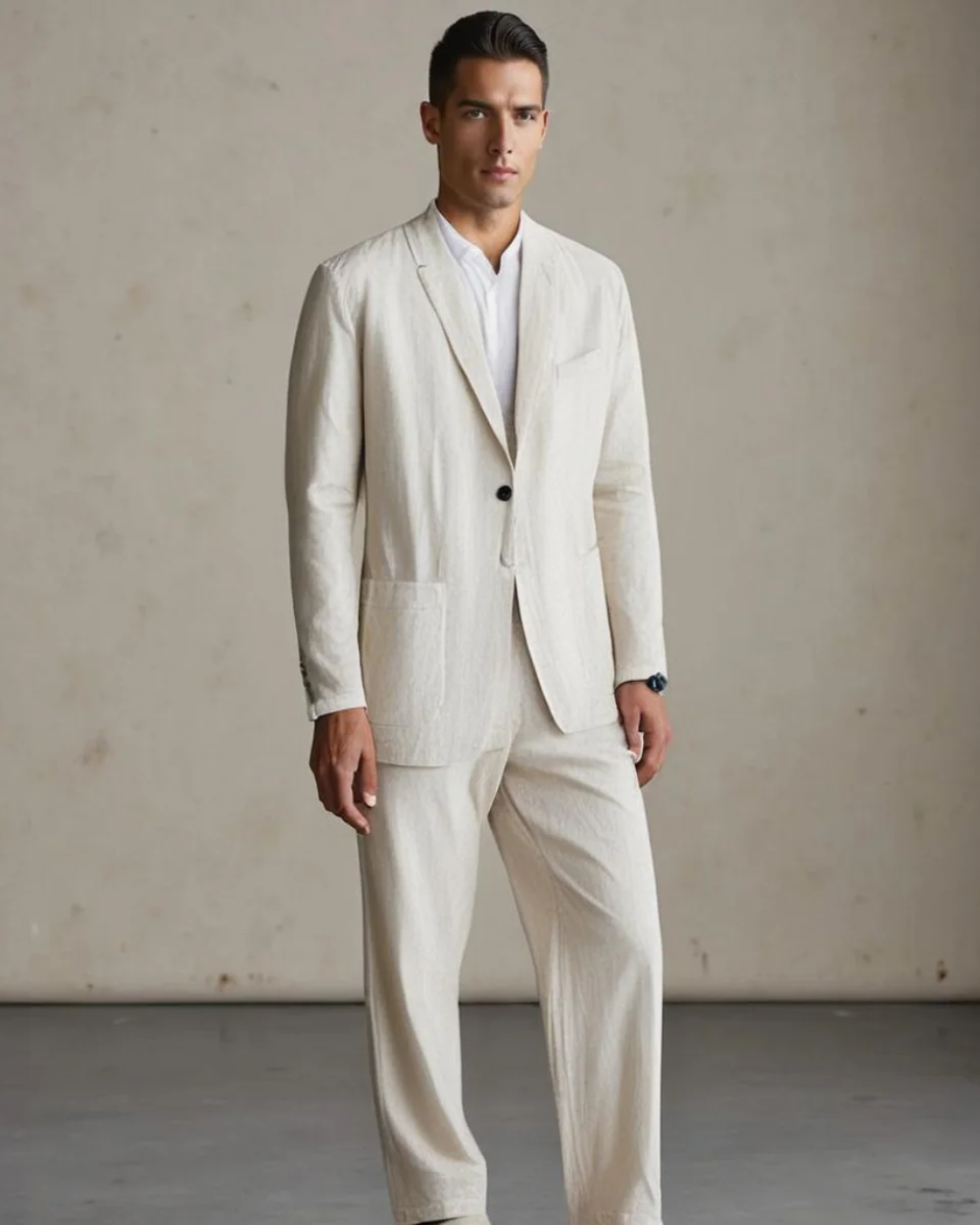 Elias – Lightweight Linen Set for Refined Summer Style