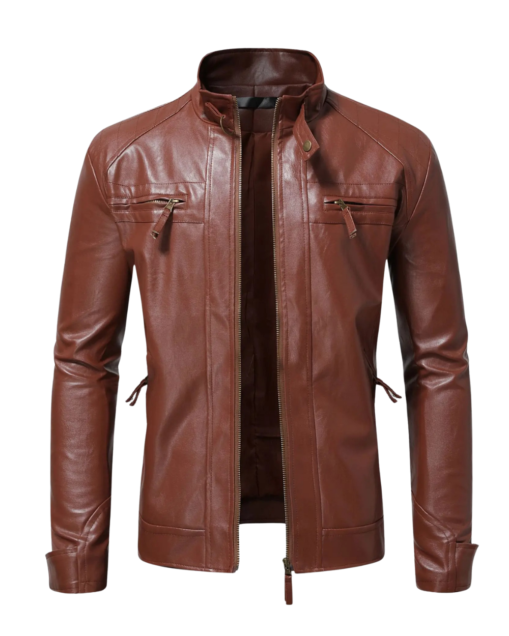 Michael - Elegant Men's Leather Jacket