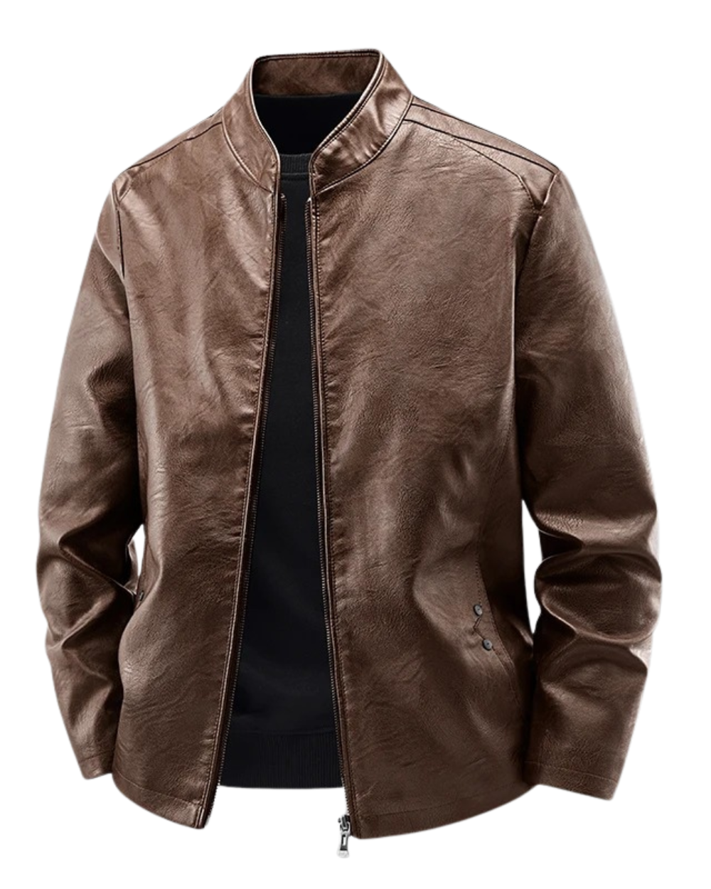 Macky - Leather Biker Jacket
