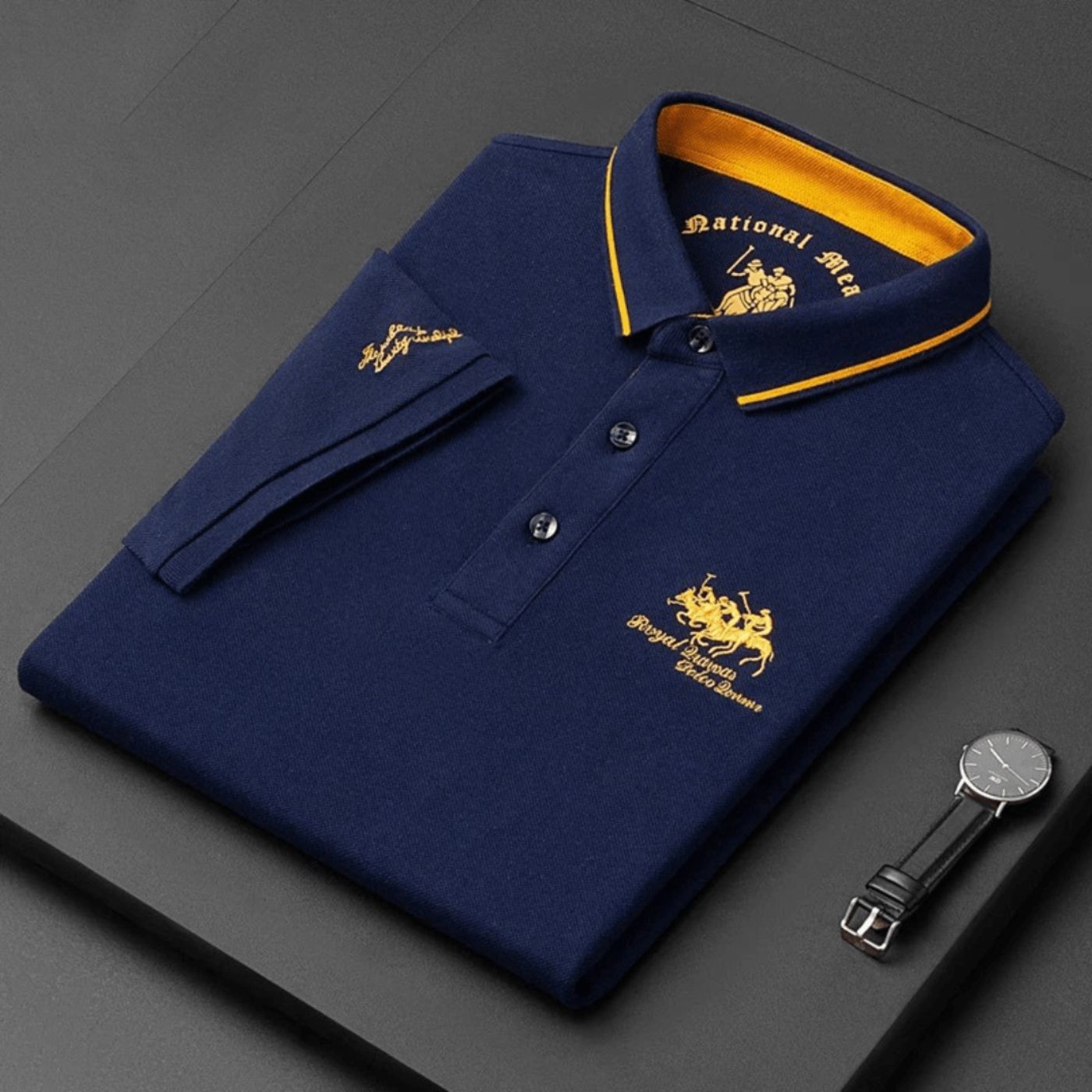 Gary – Breathable Luxury Cotton Polo