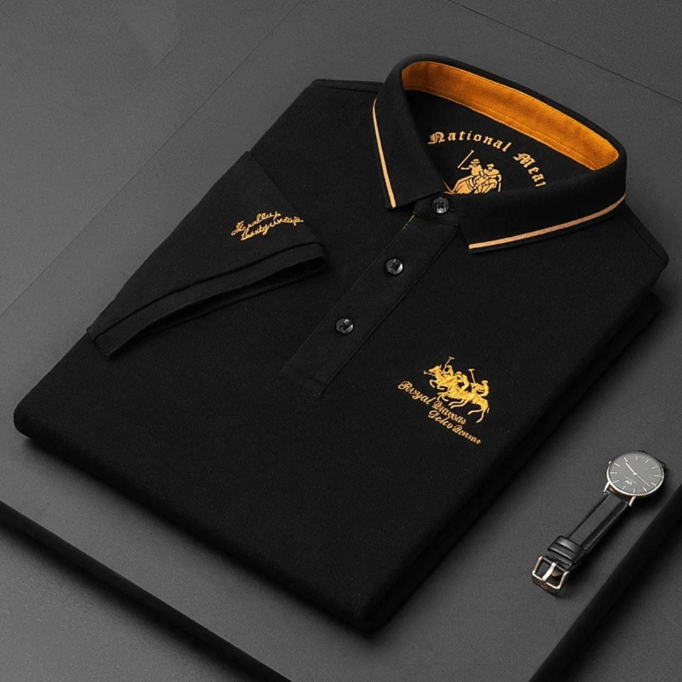 Gary – Breathable Luxury Cotton Polo