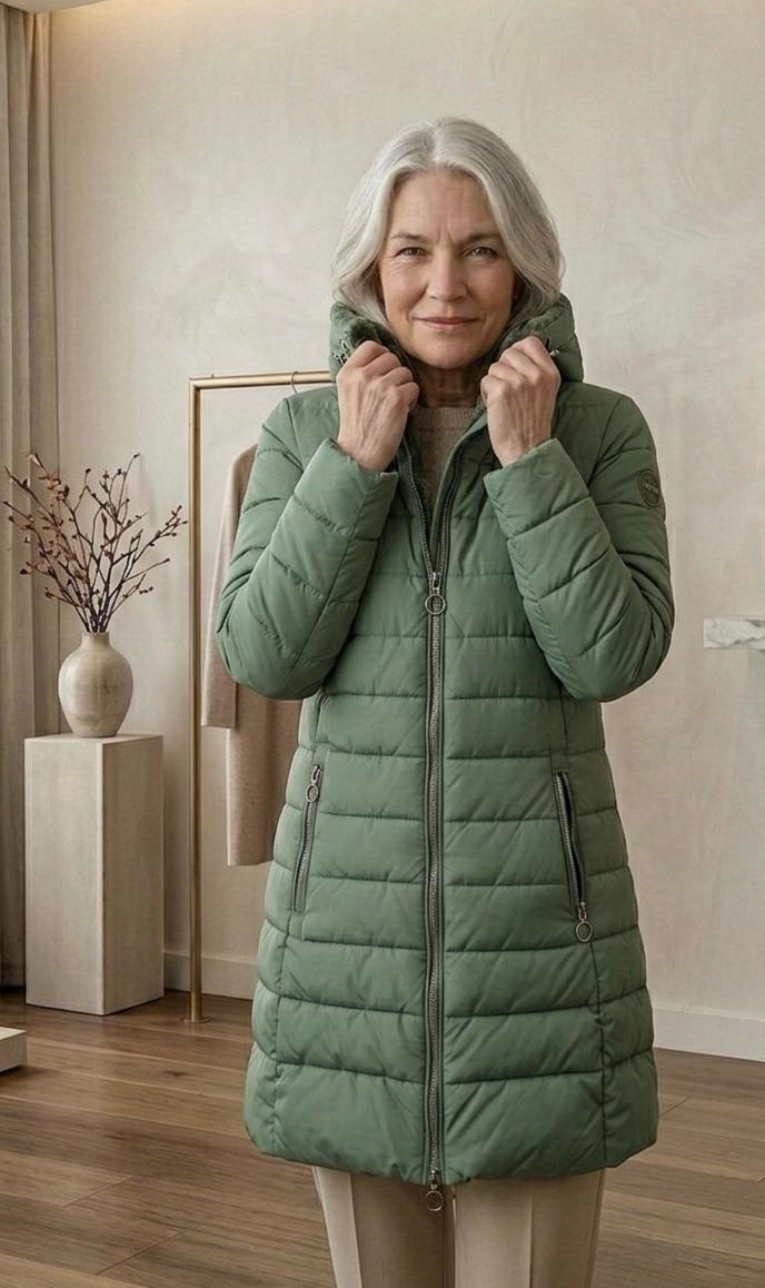Jayla - Quilted A-Line Winter Coat