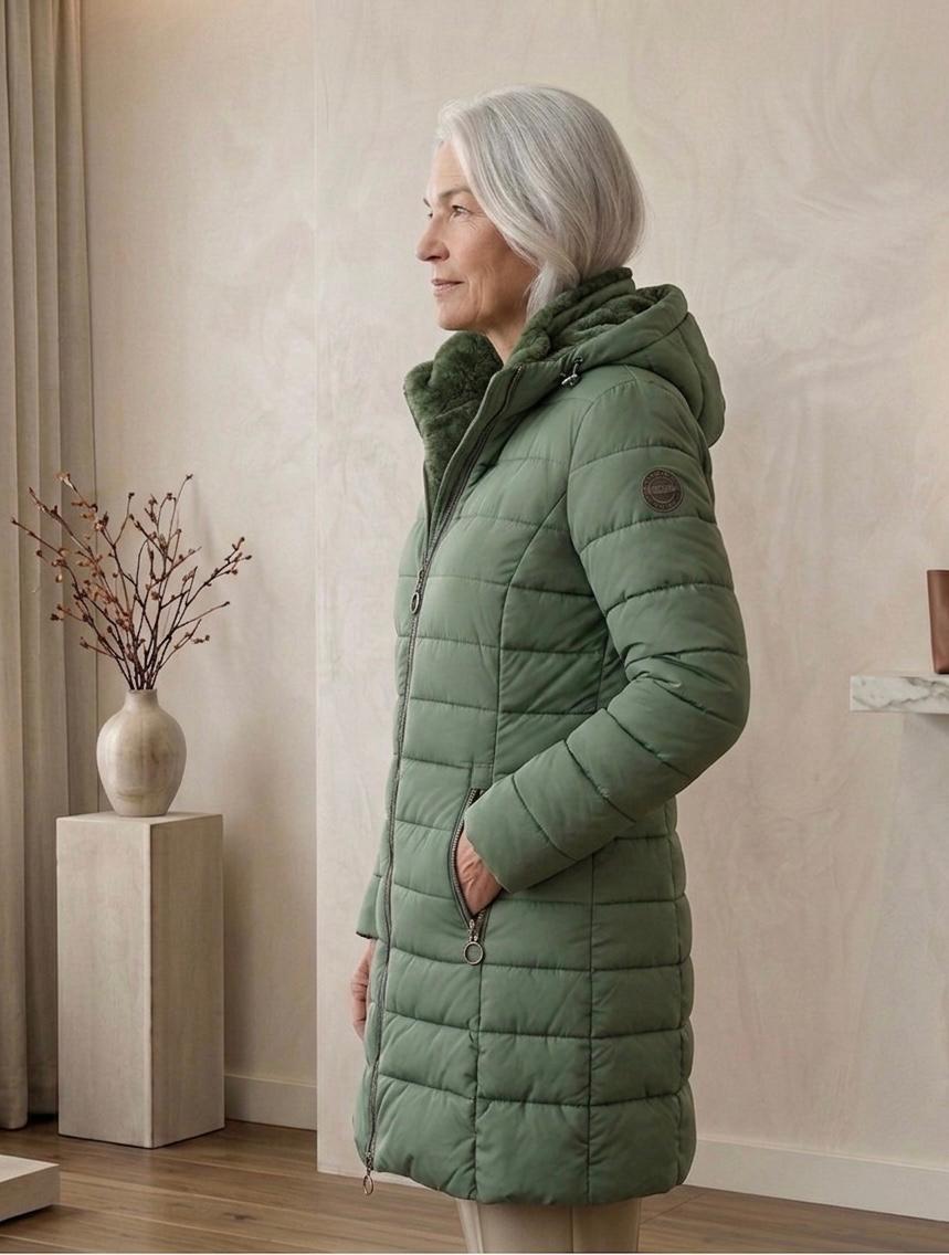 Jayla - Quilted A-Line Winter Coat