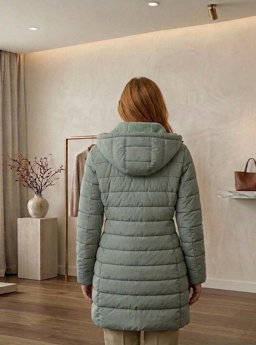 Jayla - Quilted A-Line Winter Coat