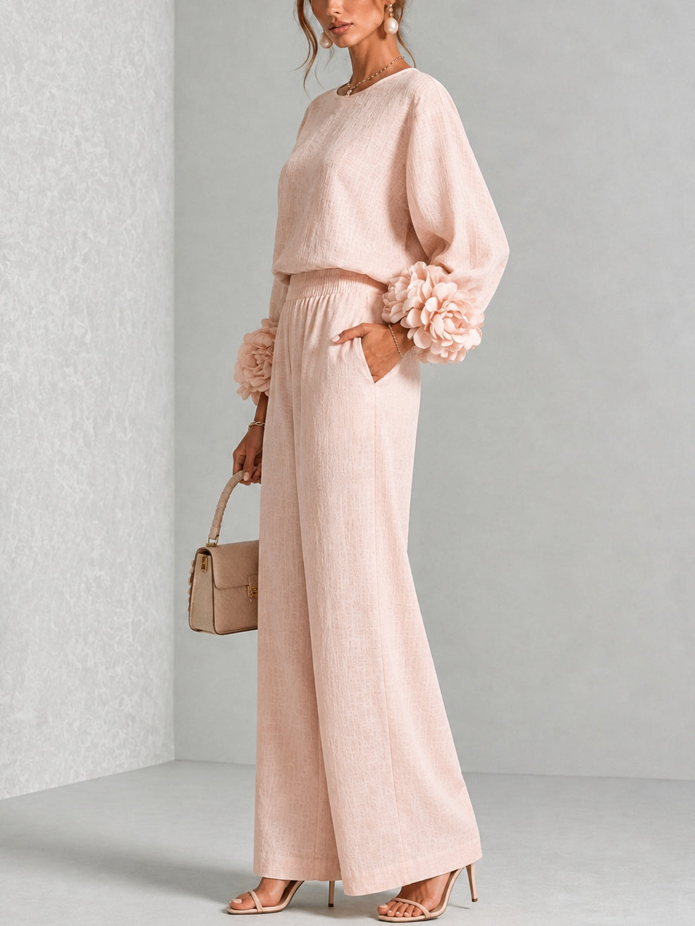 Mila - Linen Blend Two-Piece Set