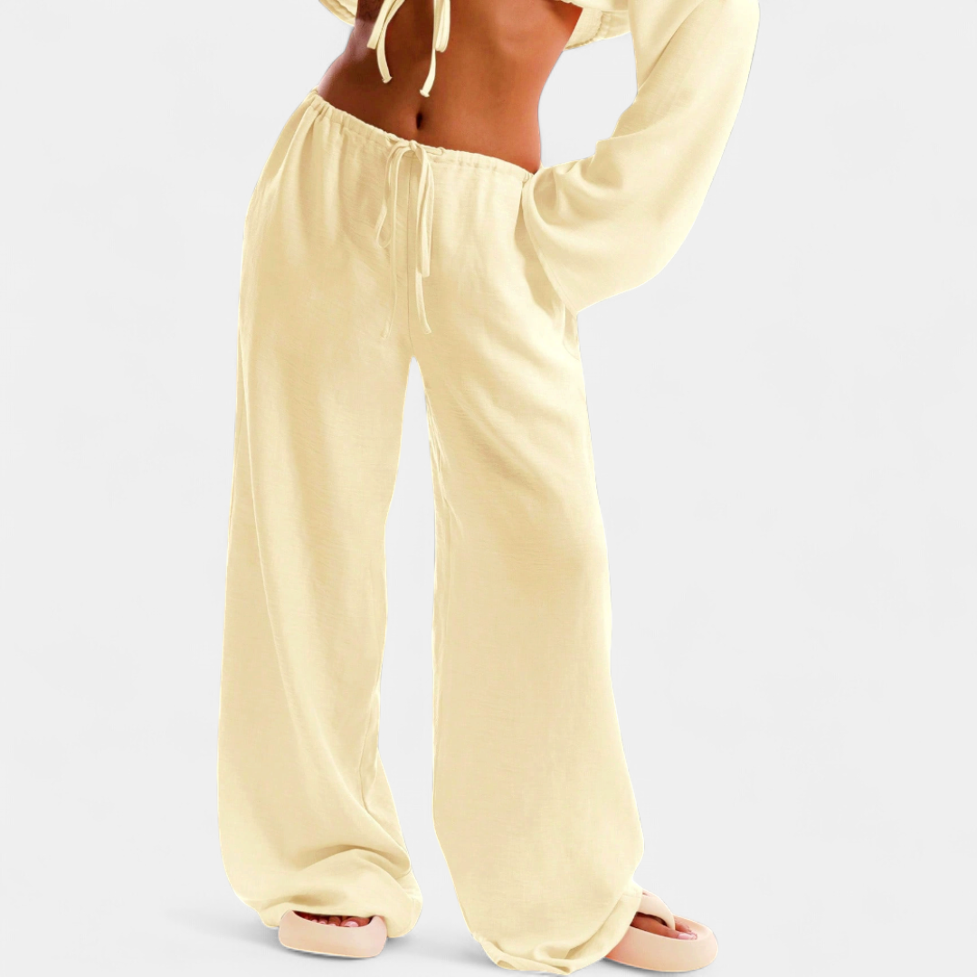 Corie – Relaxed Wide Leg Casual Pants