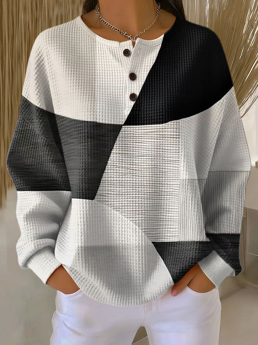 Fallon – Double-Layer Textured Sweater