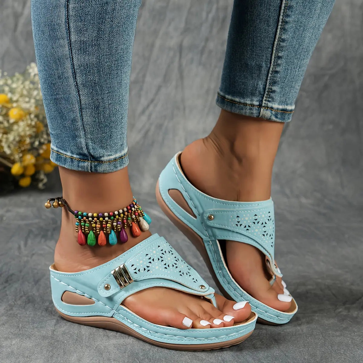 Morrie – Wedge Toe Sandals for Women