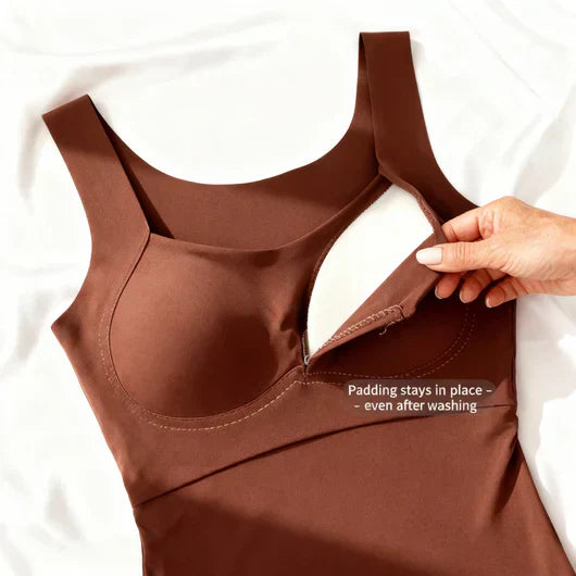 Rosanna - Built-In Comfort Bra Tank Top