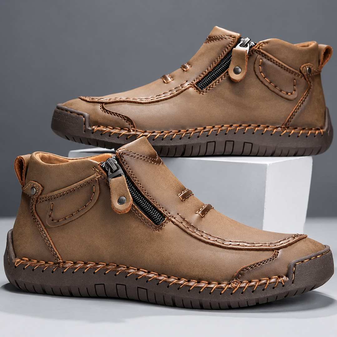 Scott - Comfortable Zip Dress Shoes