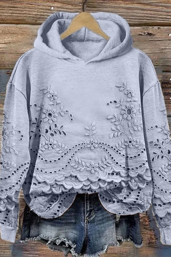 Fayie – Hoodie with Prato Lace