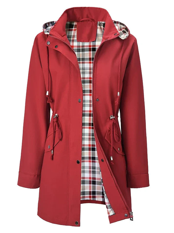 Aliyah – Waterproof Jacket with Plaid Lining