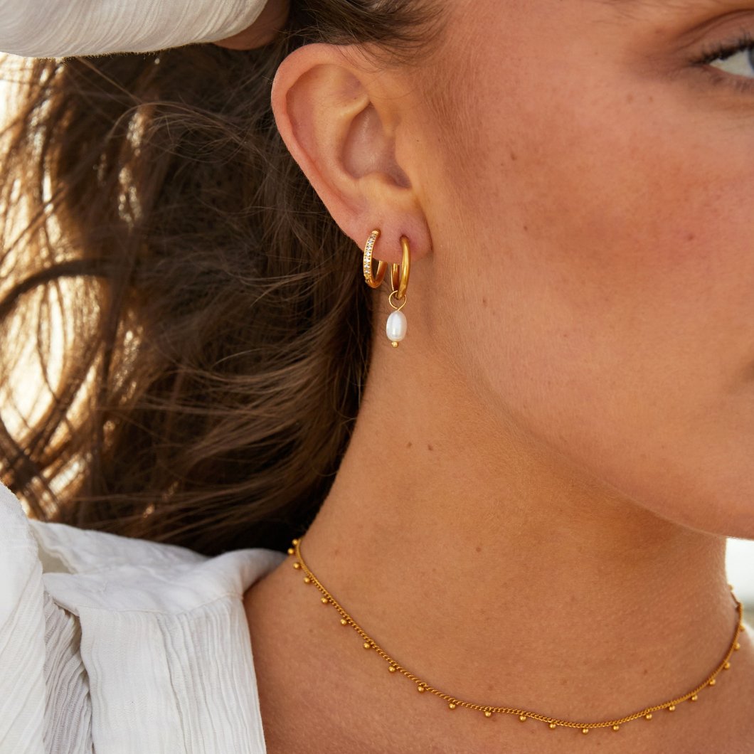 Sam - The Classic Pearl Earrings