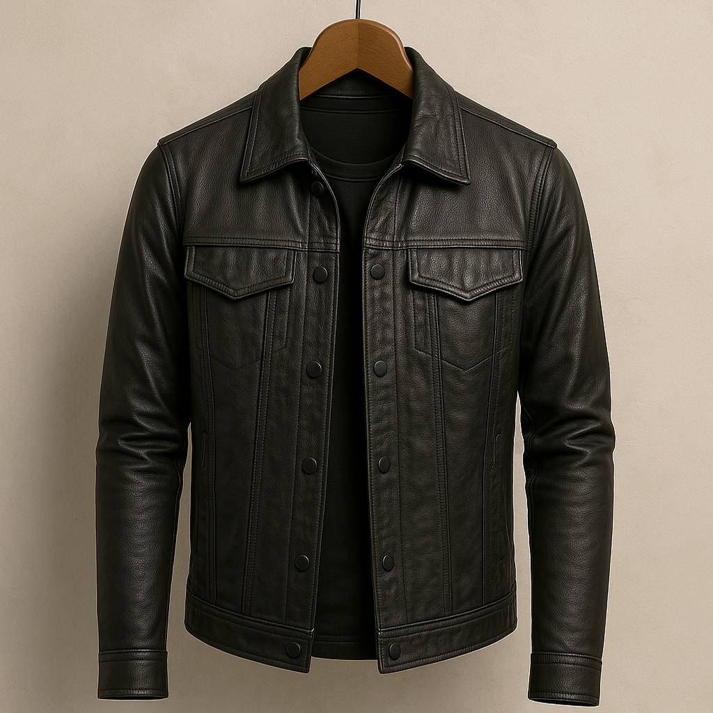 Micheal – Rider Leather Jacket with Rugged Charm