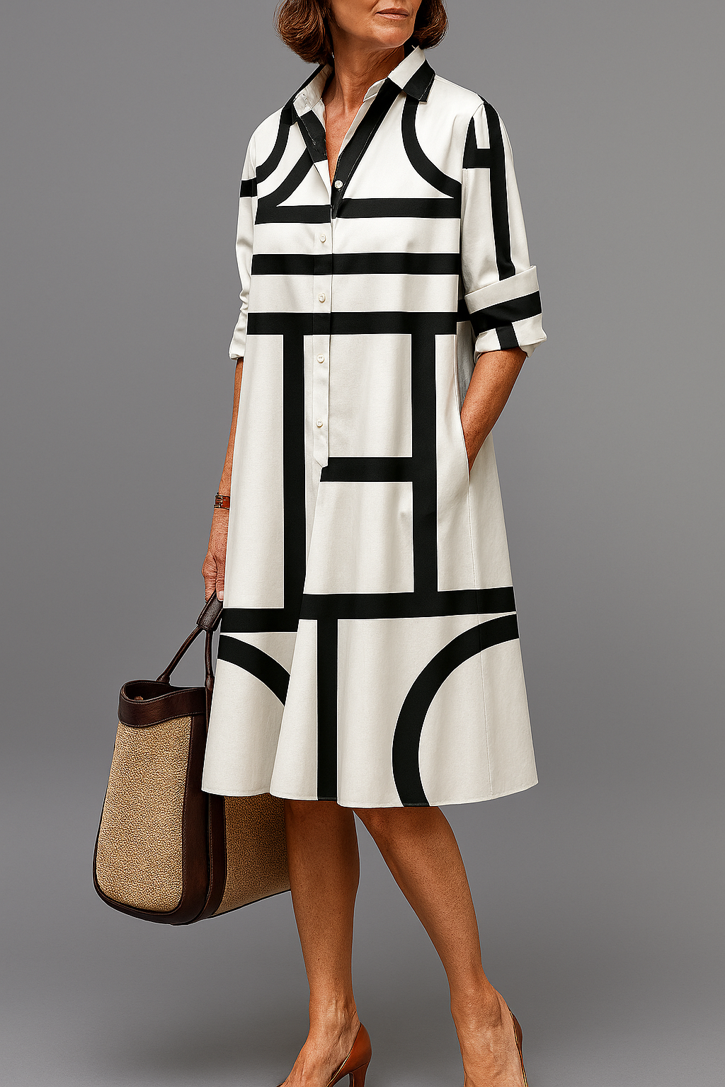 Alice - Caring and Stylish Midi Dress