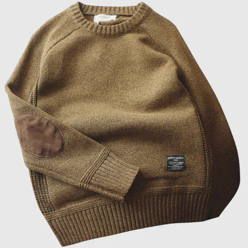 Ronnie – Alpine-Inspired Wool Cotton Sweater