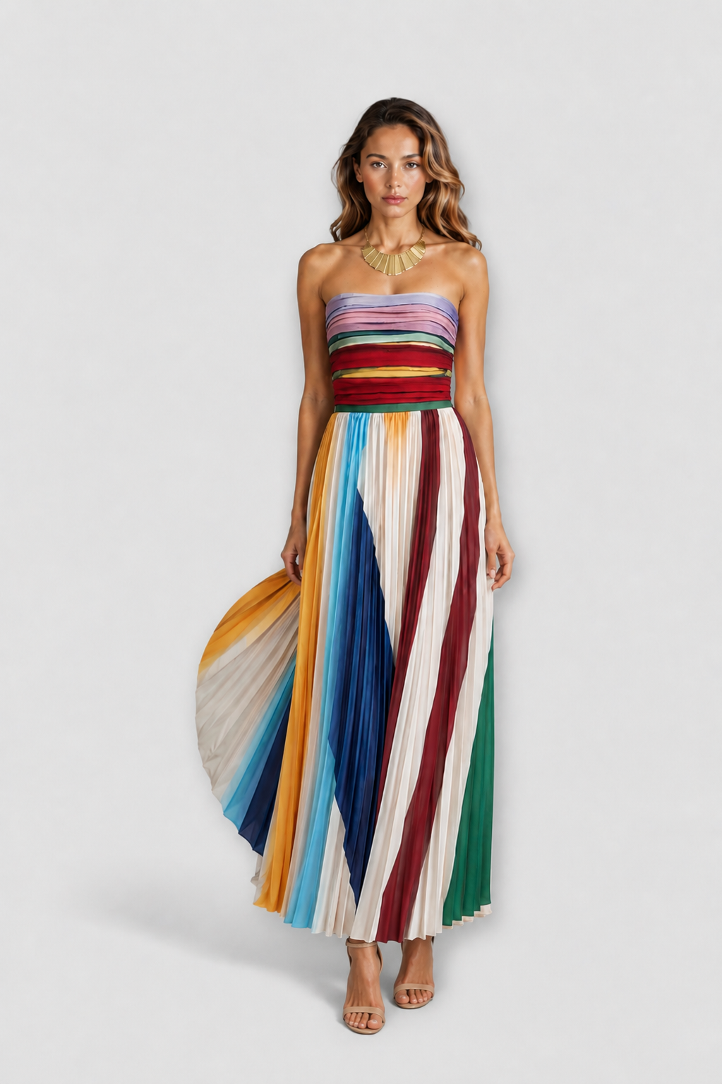 Caila - Elegant Flowing Maxi Dress