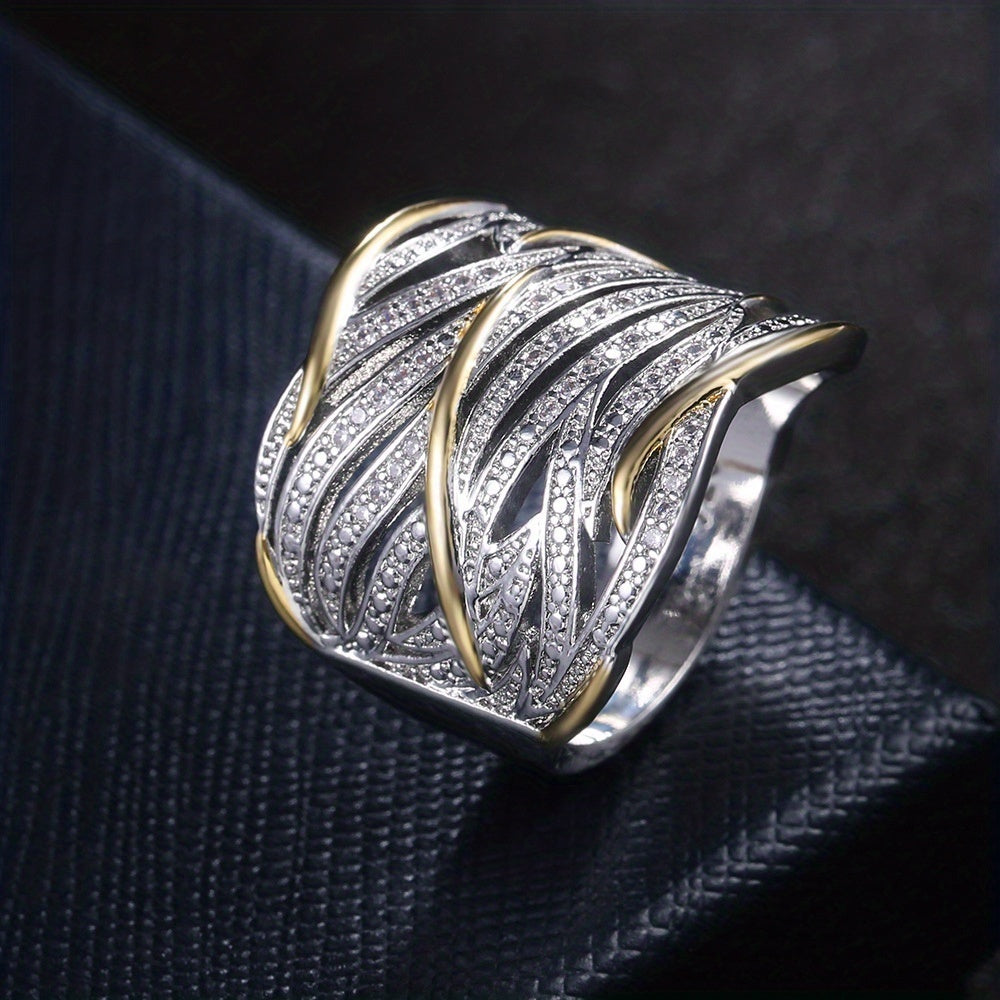 Eunice - Elegant Multi-Layer Twisted Ring