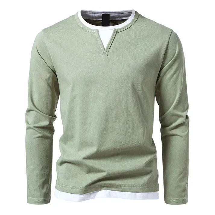 Louise – Long-Sleeve T-Shirt Made from High-Quality Combed Cotton