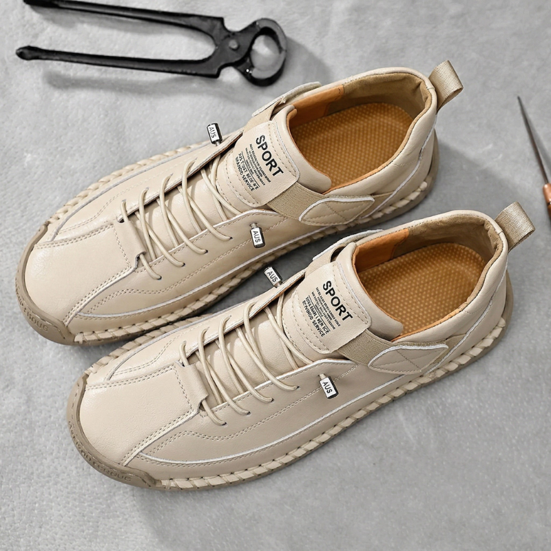 Wyatt - Hawthorne Leather Sneakers